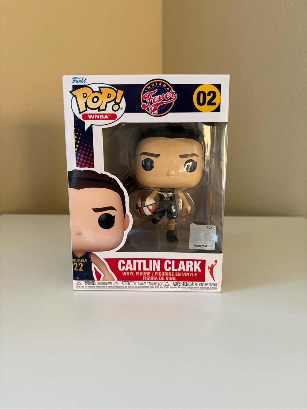 Funko Pop! Caitlin Clark WNBA Indiana Fever #22